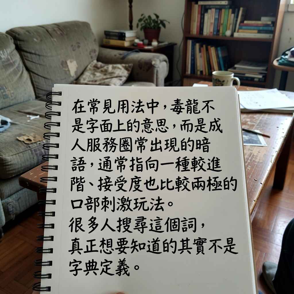 毒龍是什麼意思與成人按摩術語語境說明