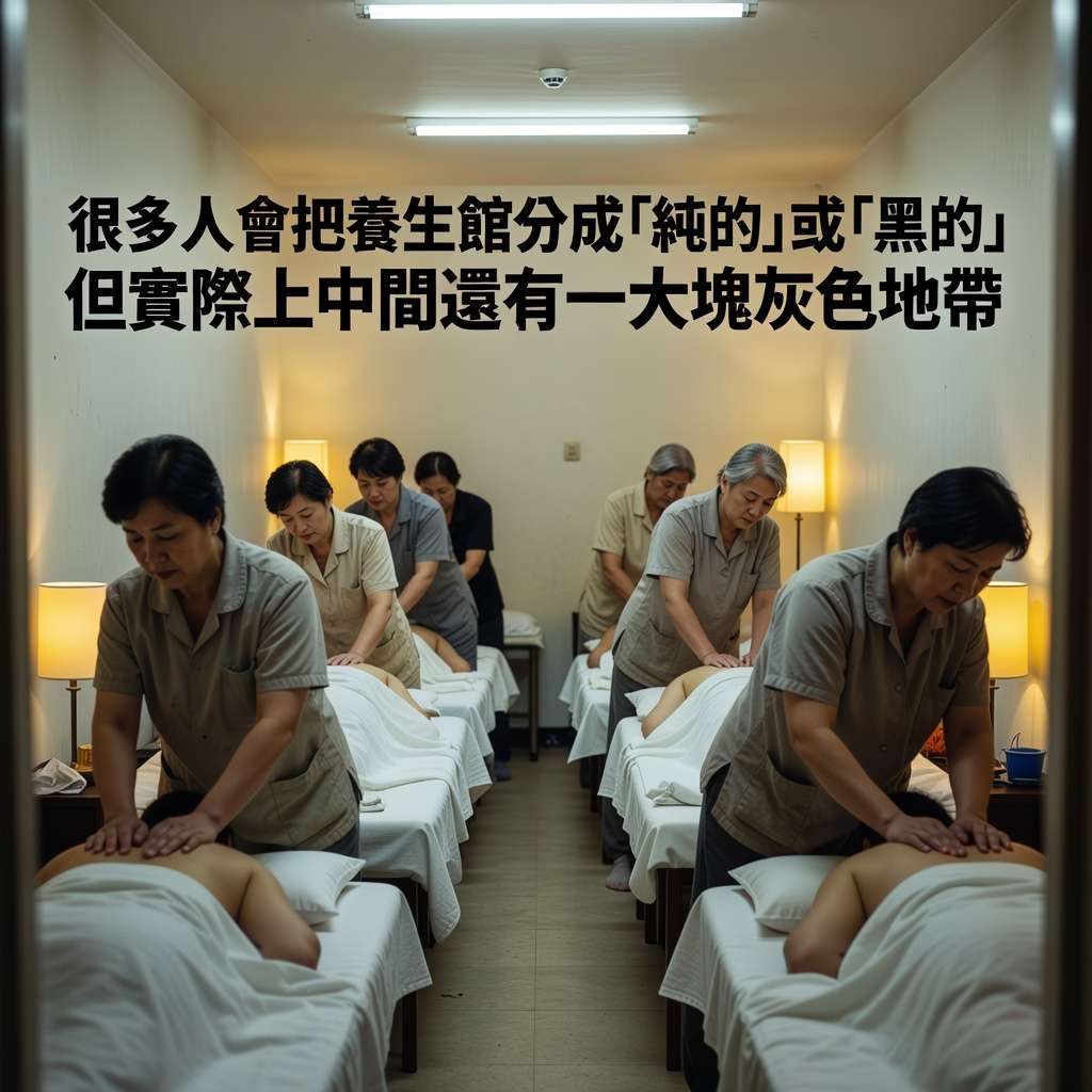 養生館黑的與純的區間差異