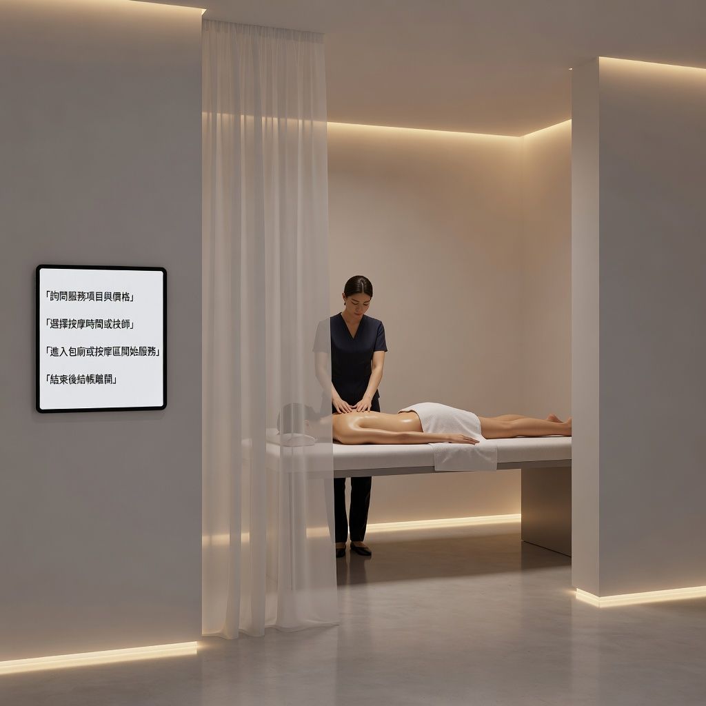 養生館流程 第一次去按摩館流程說明
